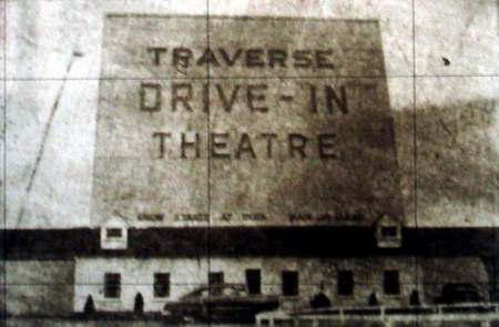 Traverse Drive-In Theatre - TRAVERSE DRIVE-IN ORIGINAL 1950 SCREEN TOWER